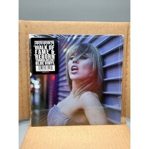 Miley Cyrus Walk of Fame Reborn Blue Vinyl Urban Outfitters Exclusive 7" Limited